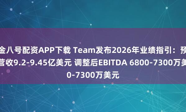 金八号配资APP下载 Team发布2026年业绩指引：预计营收9.2-9.45亿美元 调整后EBITDA 6800-7300万美元